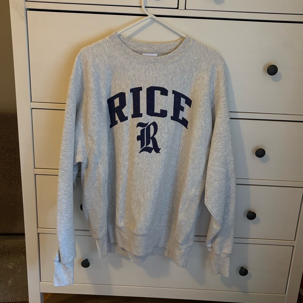 Rice Champion Sweatshirt Large